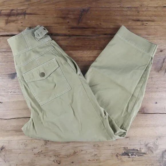 ULLA JOHNSON DUNE HIGH WAISTED TAPERED TROUSER SIZE 0 - Picture 5 of 12